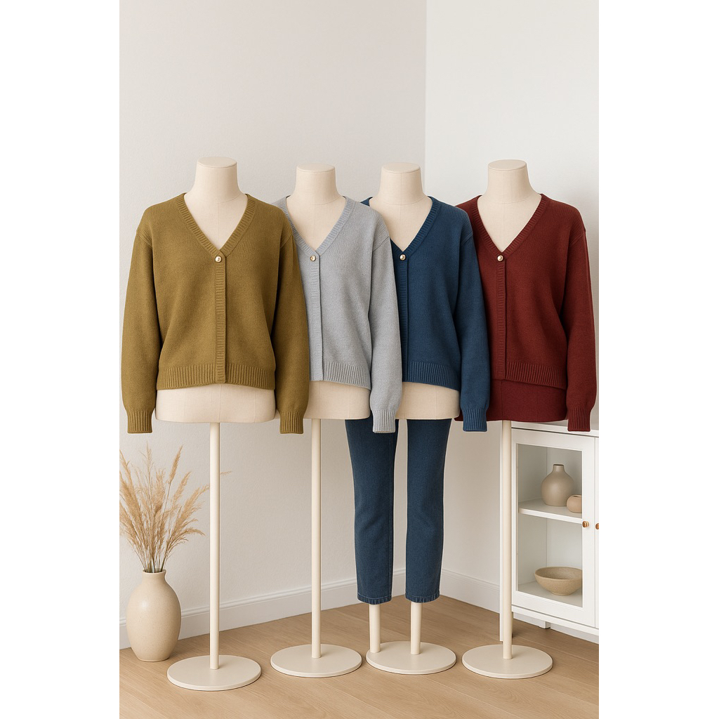 Cardigan Crop Manja l Cardigan Rajut Top