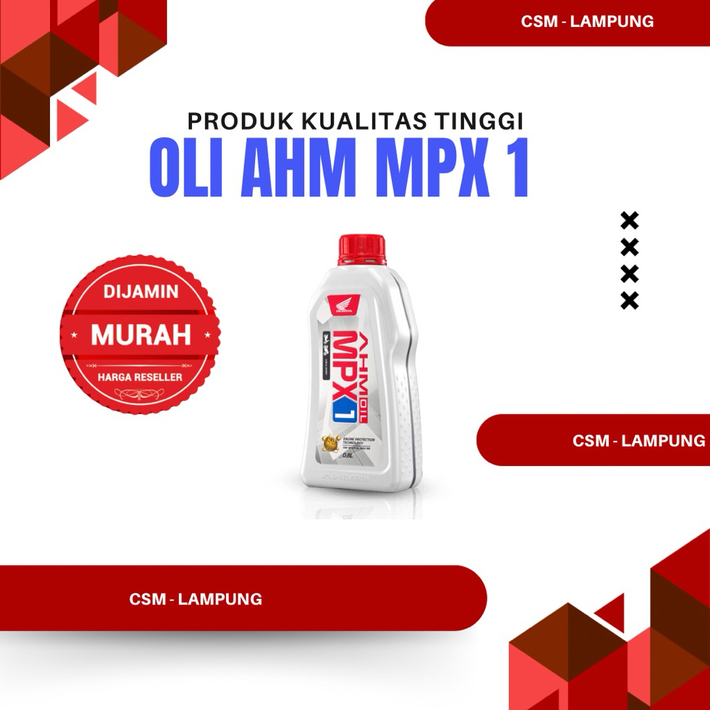 OLI MOTOR BEBEK HONDA AHM