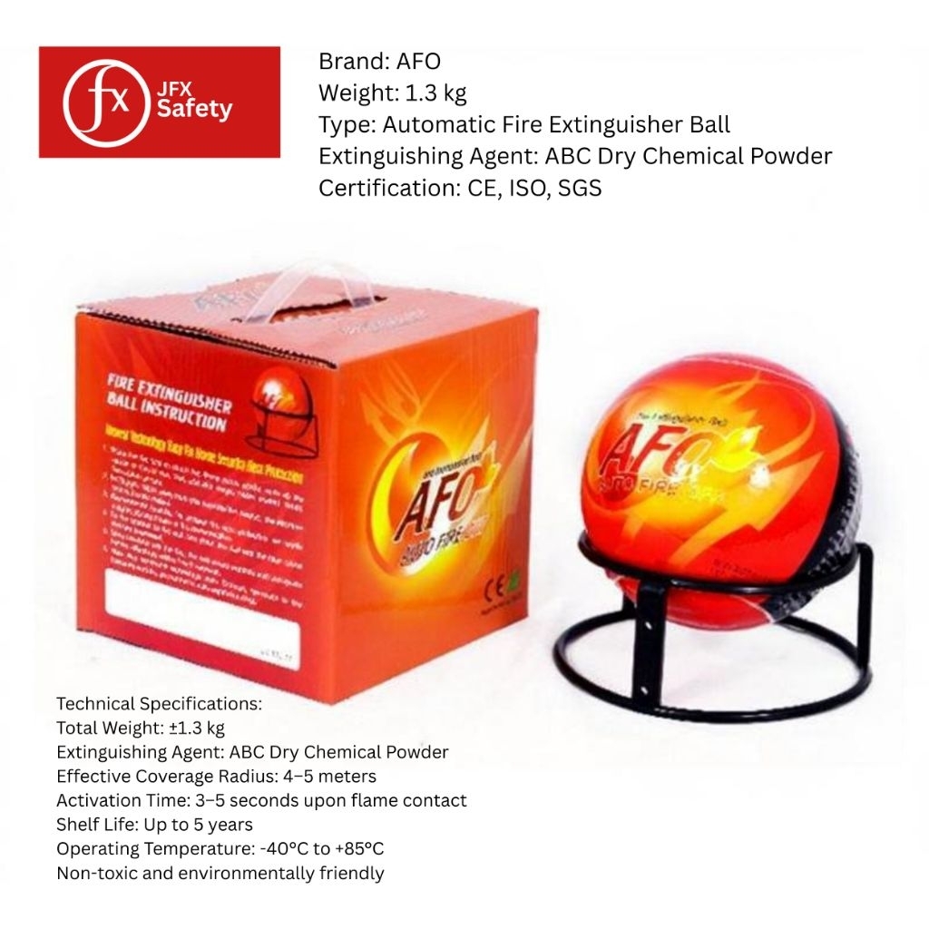 AFO Fire Ball 1.3 kg – Automatic Fire Extinguisher Ball