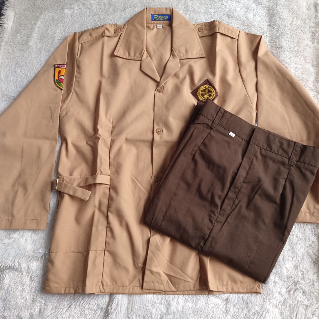 set pramuka gesper smp/sma