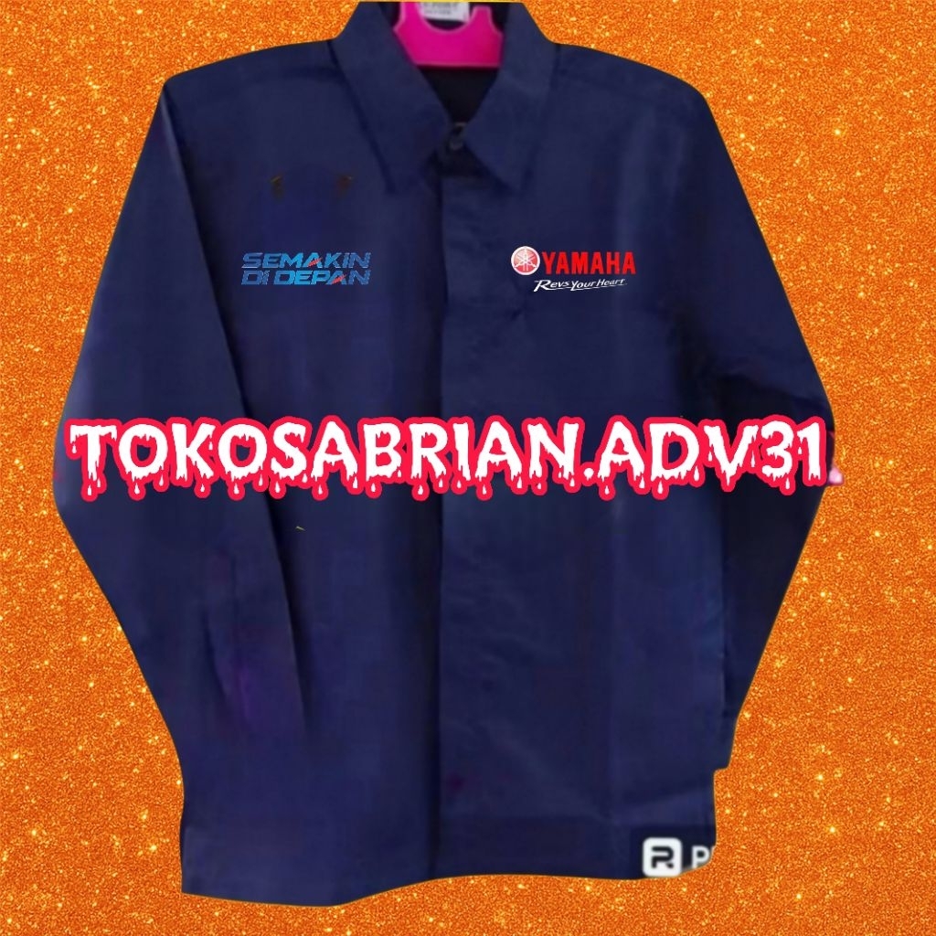 Kemeja Yamaha Seragam Yamaha Baju Yamaha