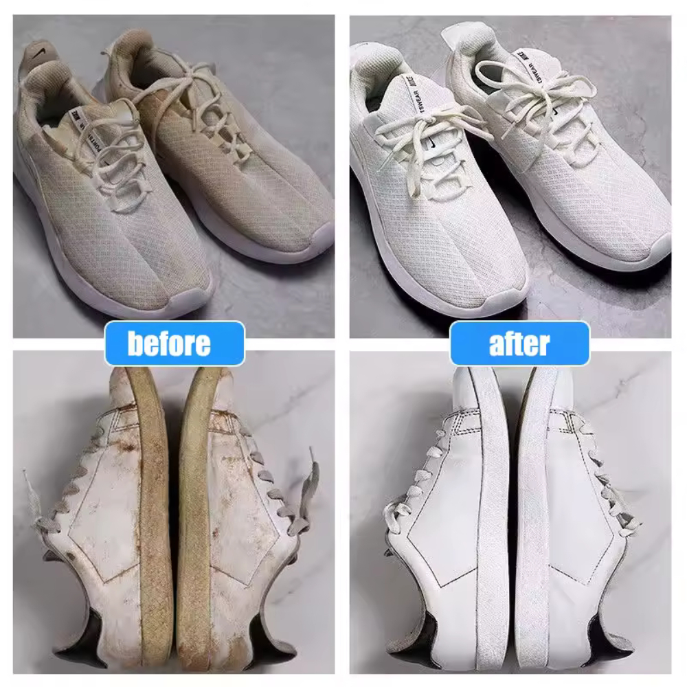 Semir & Pembersih Sepatu Putih Extra Sikat – Anti Kusam, Praktis Dipakai