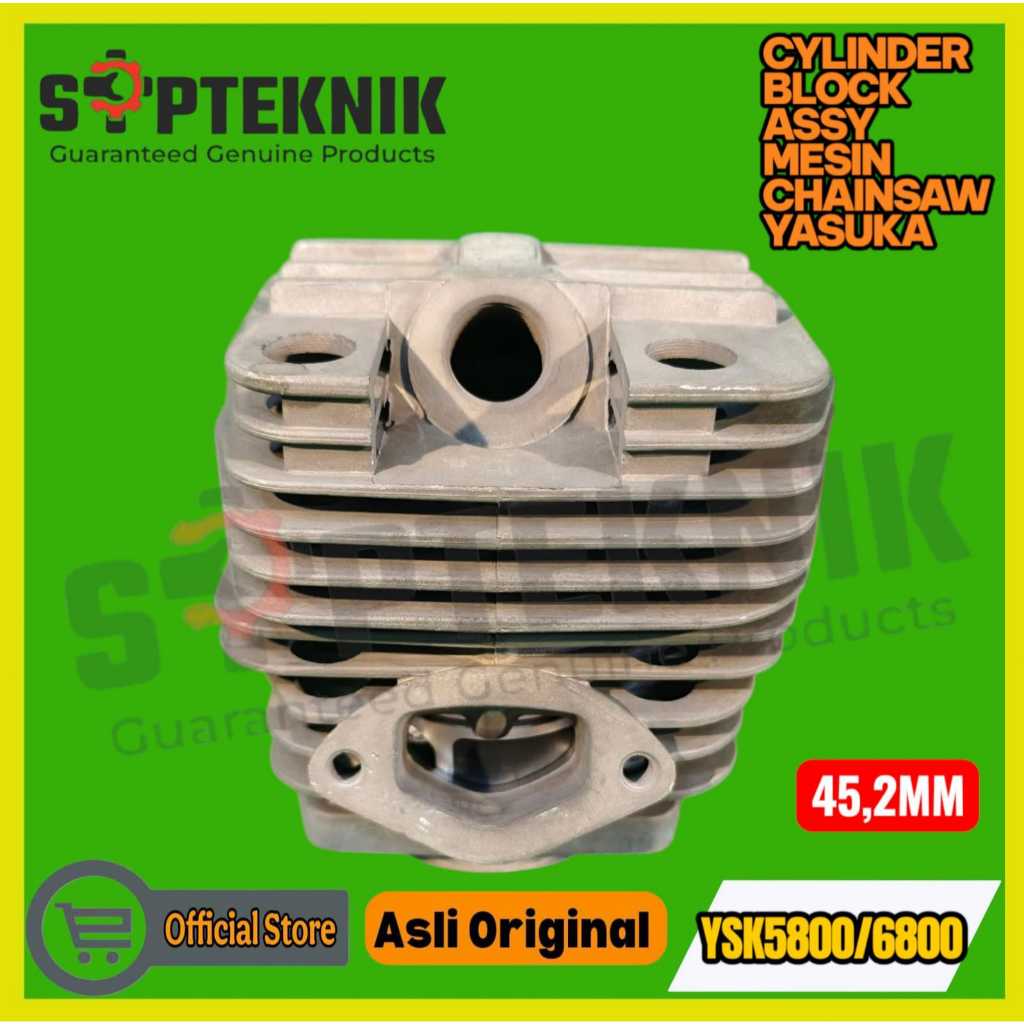cylinder block assy chainsaw ysk 5800 ysk 6800 yasuka