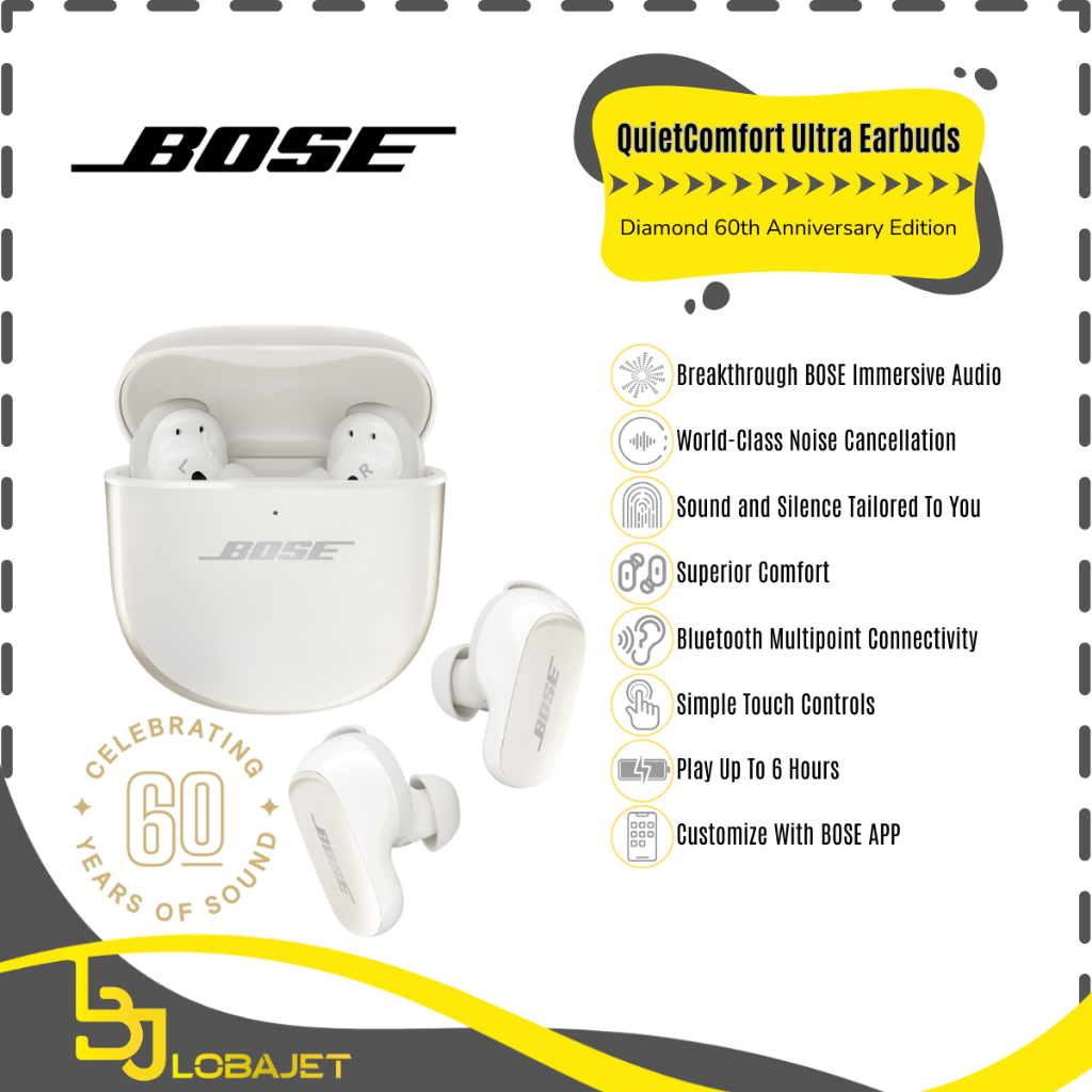 BOSE QuietComfort Ultra Earbuds (Diamond 60th Edition) - TWS Limited Edition dari BOSE
