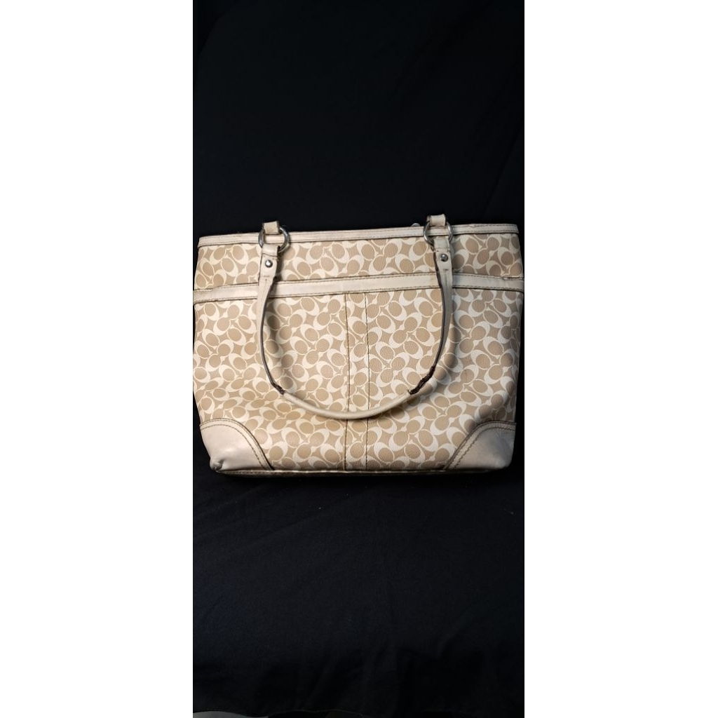 preloved coach totebag