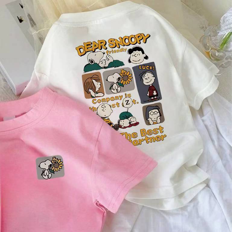 Lake Mauntana Kids Baju Kaos Anak Cewek 1-12 Tahun|Baju Kaos Anak Cewek Korea Style 100% Cotton