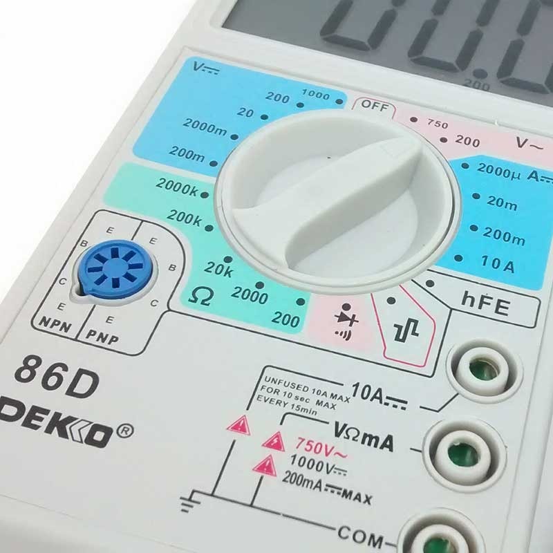 Multitester Digital Dekko / Avometer Digital Dekko 86D