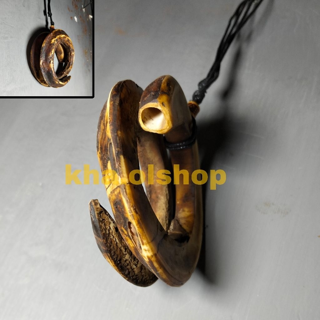 Kalung Taring Babi Melingkar 3