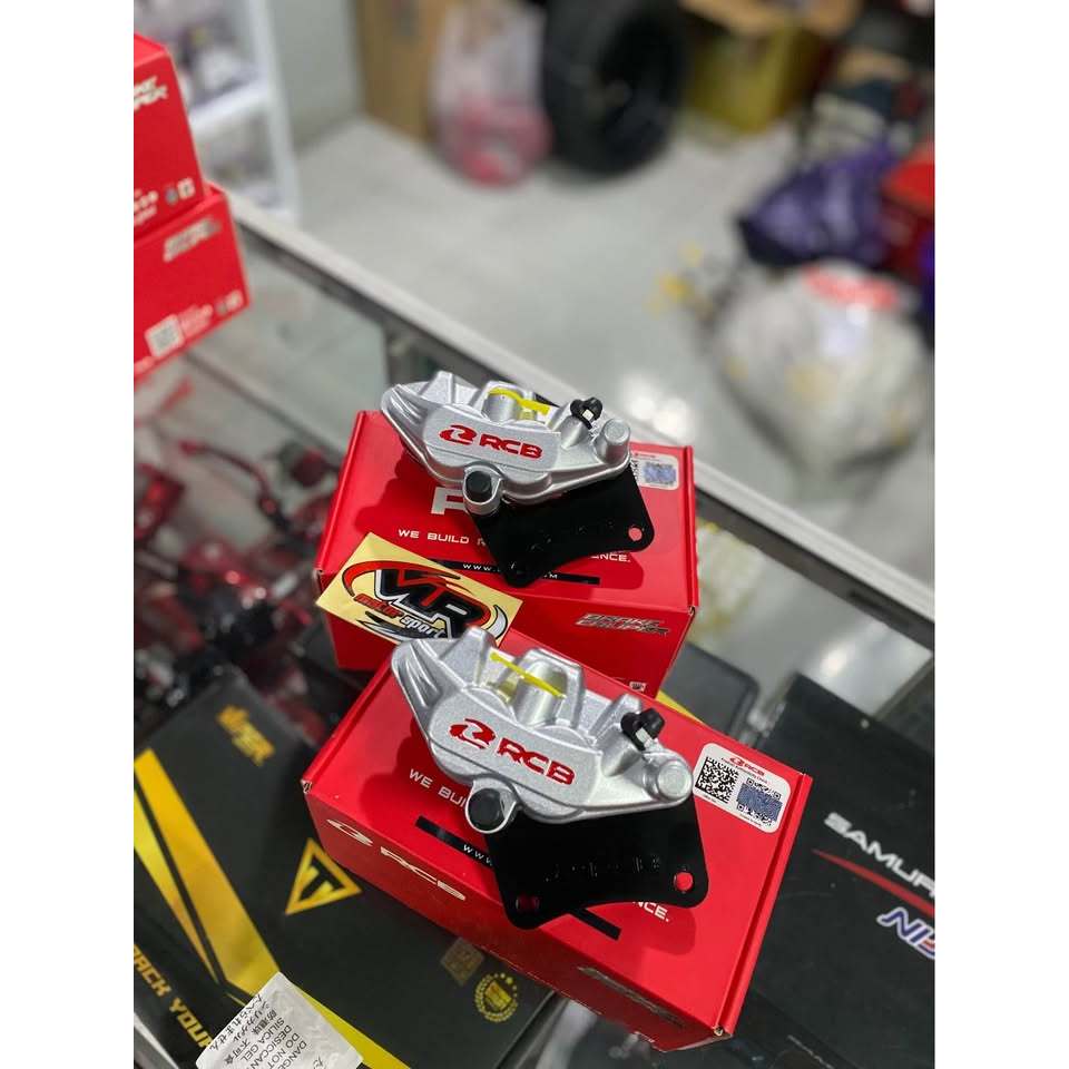 kaliper rcb e series axial depan belakang nmax aerox ninja r rr mx king vixion rx king