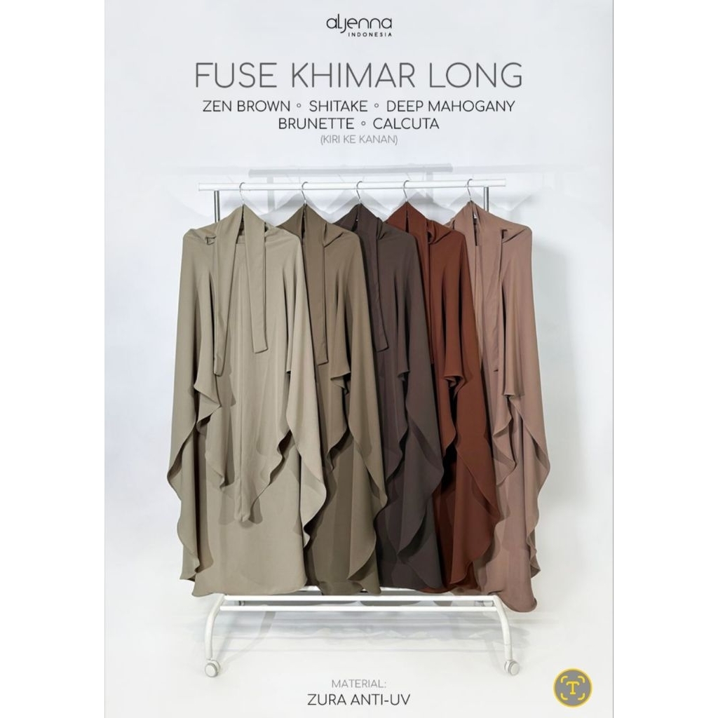 Fuse Khimar Long by aljenna.id