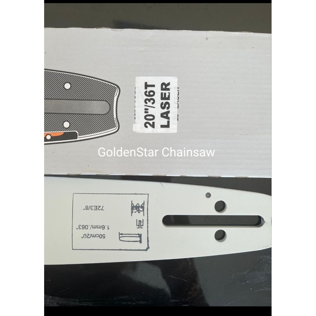 Bar Laser Senso/Sinso Stihl 20 inch 36T.Bar Laser Chainsaw Stihl 20"/36T