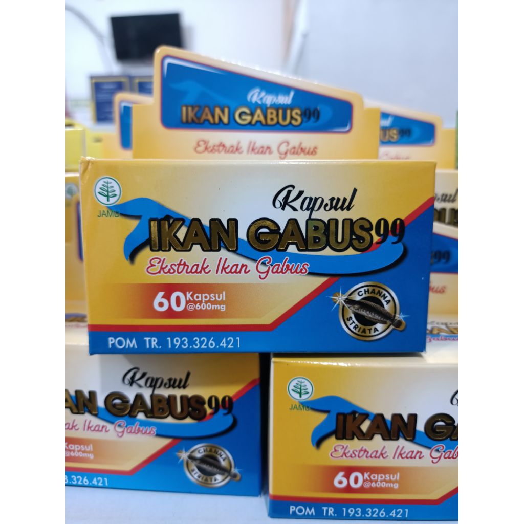 Kapsul Ekstrak Ikan Gabus 99 Gabumin