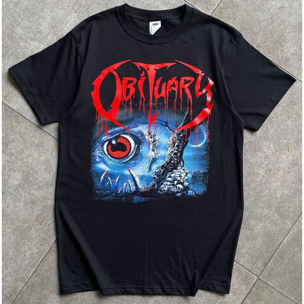 BAJU KAOS BAND OBITUARY