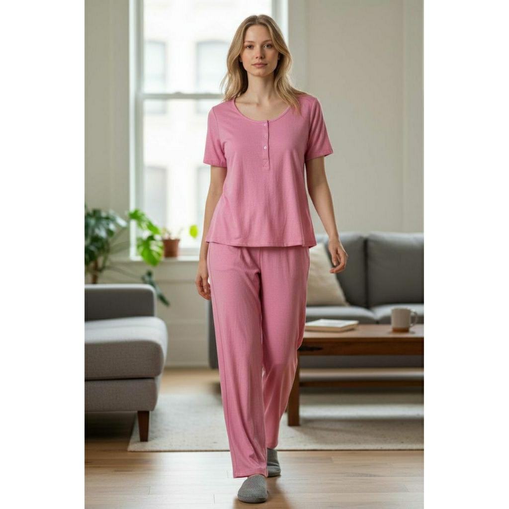 Piyama Dewasa / Stelan Baju Tidur / Baju Rumahan Couple