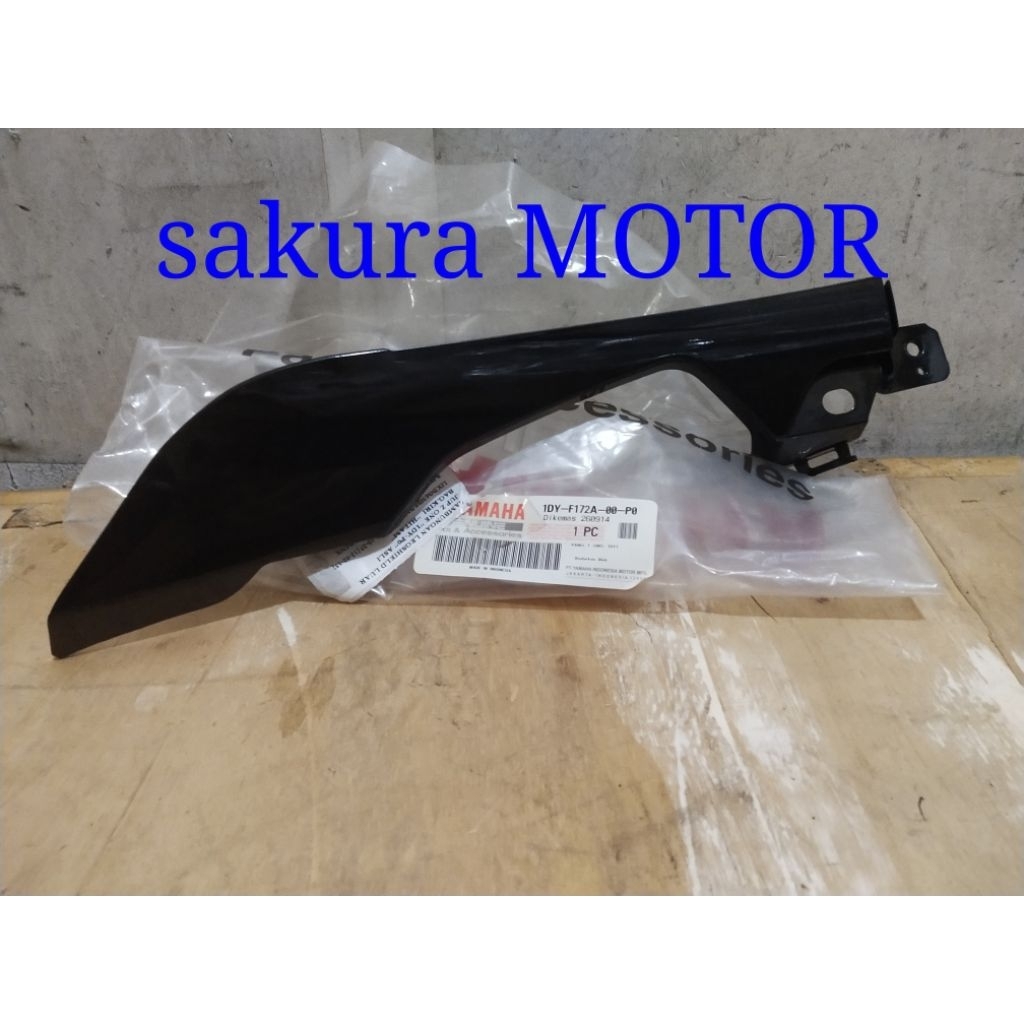 SAMBUNGAN LEGSIL LUAR JUPITER Z ONE HITAM ORIGINAL YAMAHA 1DY-F172F/F172A-00-P0