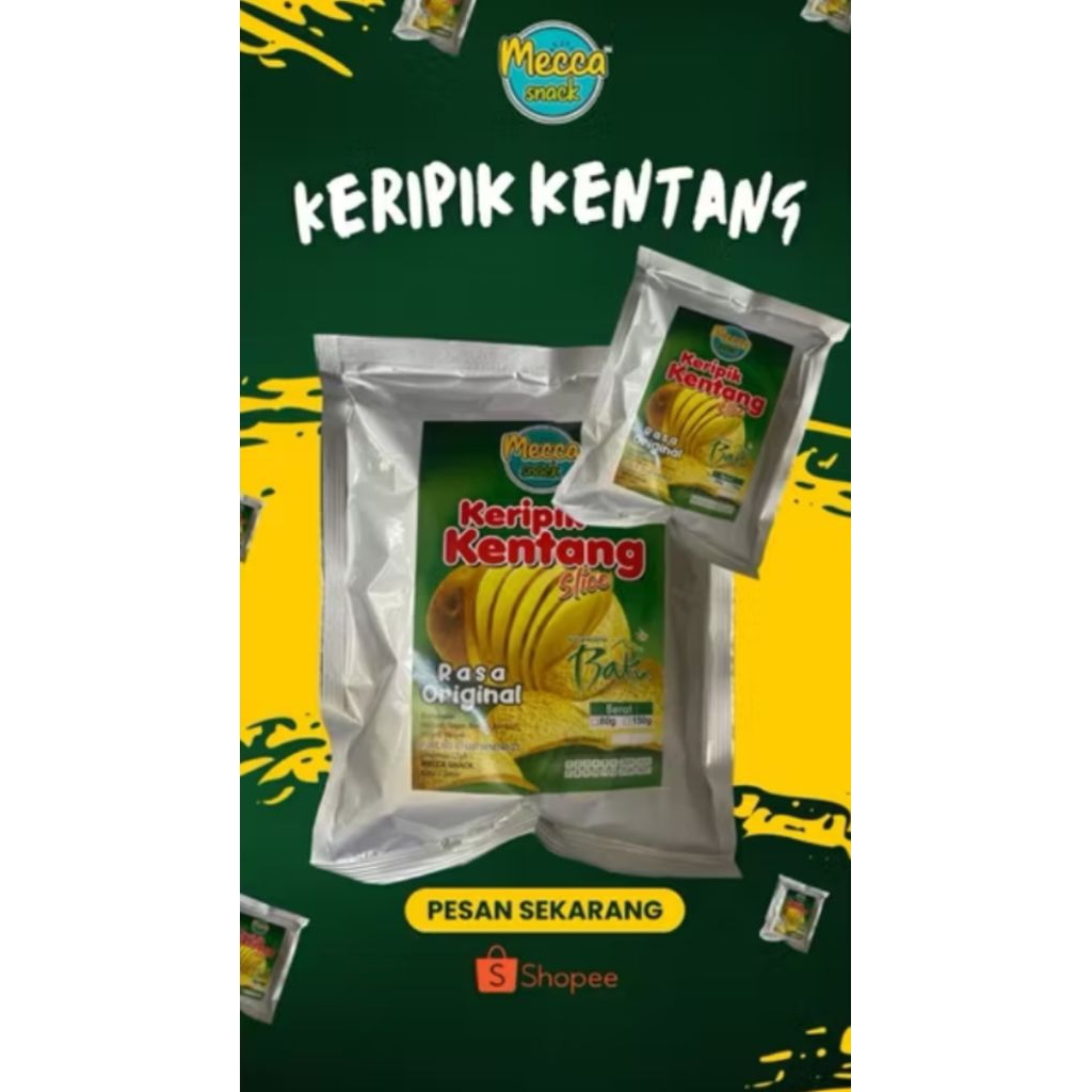 keripik kentang/Kripik kentang /oleh-oleh khas batu-malang