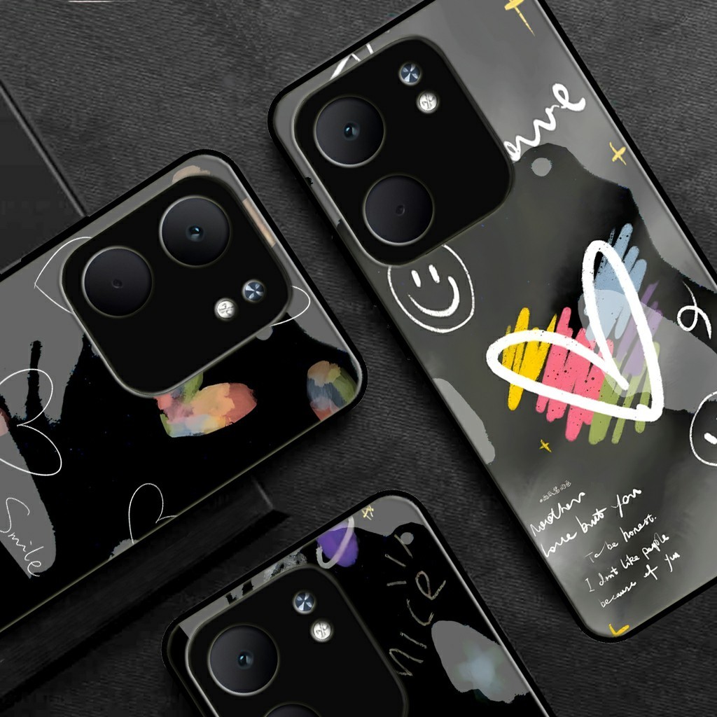 Softcase Glass Kaca Oppo A5x Terbaru 2025 [FC77] Case Oppo A5x - Casing  Handphone Oppo A5x  - Pelin