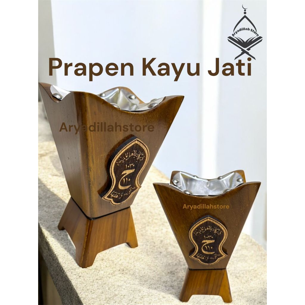 Prapen Tarim Prapen Kayu Jati Tempat Bakar Bukhur Prapen Prapen Antik Prapen Kayu Jati Glossy Murahh