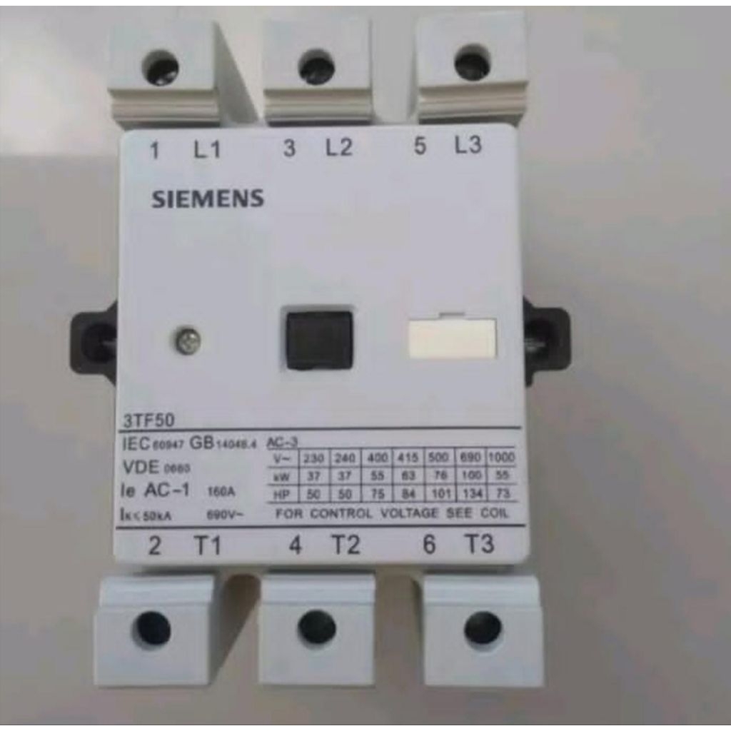 Kontaktor siemens 3TF50 160A 3Phase