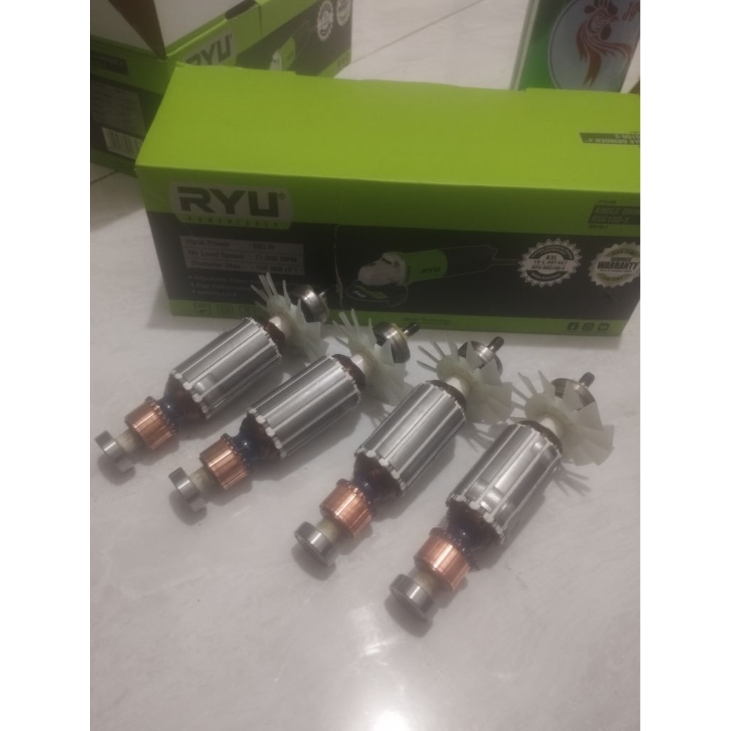 armature gerinda ryu rsg 100-3 original
