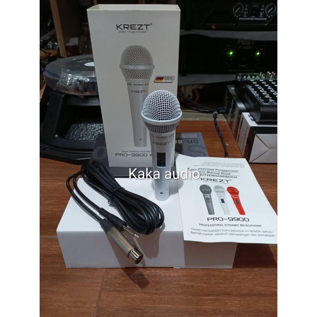 MIC DYNAMIC KREZT PRO-9900 WHITE ORIGINAL