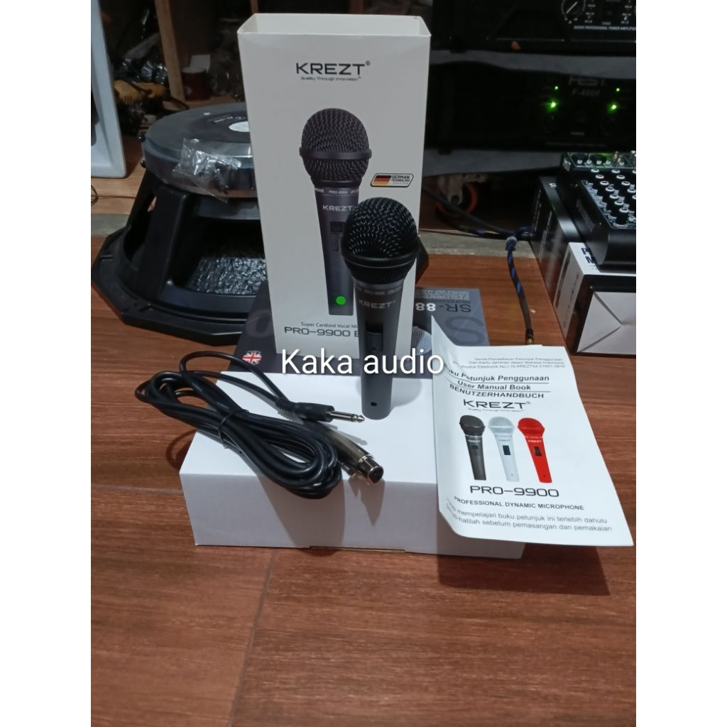MIC DYNAMIC KREZT PRO-9900 BLACK ORIGINAL