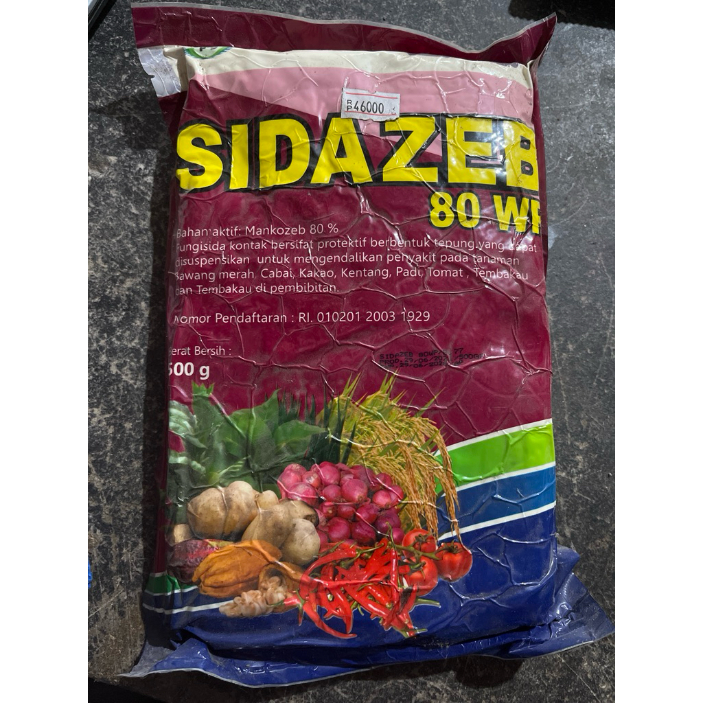 Sidazeb 80 WP – Fungisida Mankozeb 80%  500gr