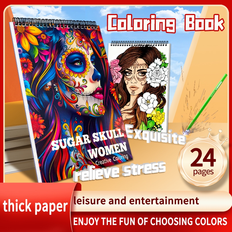 Self Healing/Anti Stress Adult Colouring Book (Buku Mewarnai Dewasa)