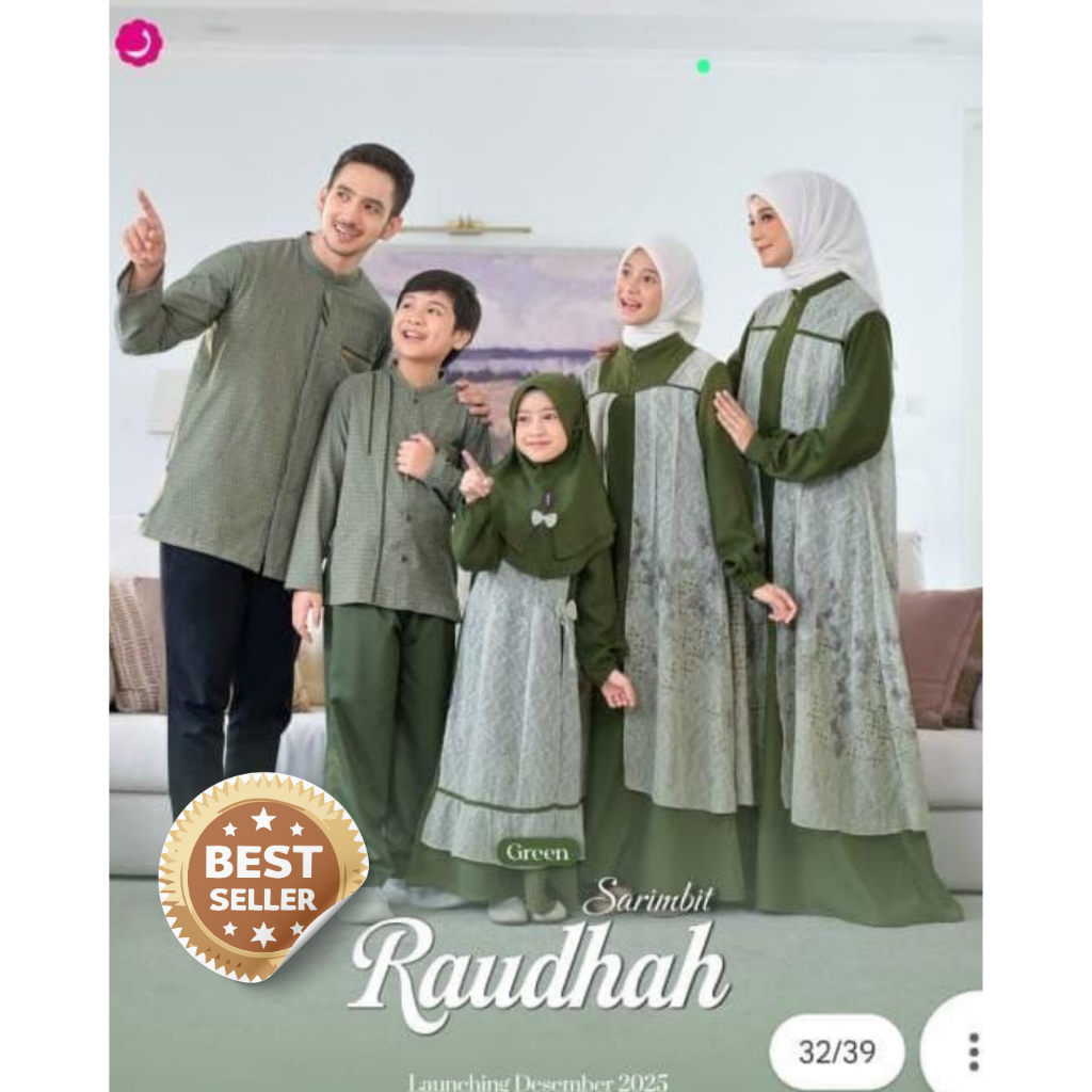 SARIMBIT RAUNA RAUDHAH  GREEN TERBARU