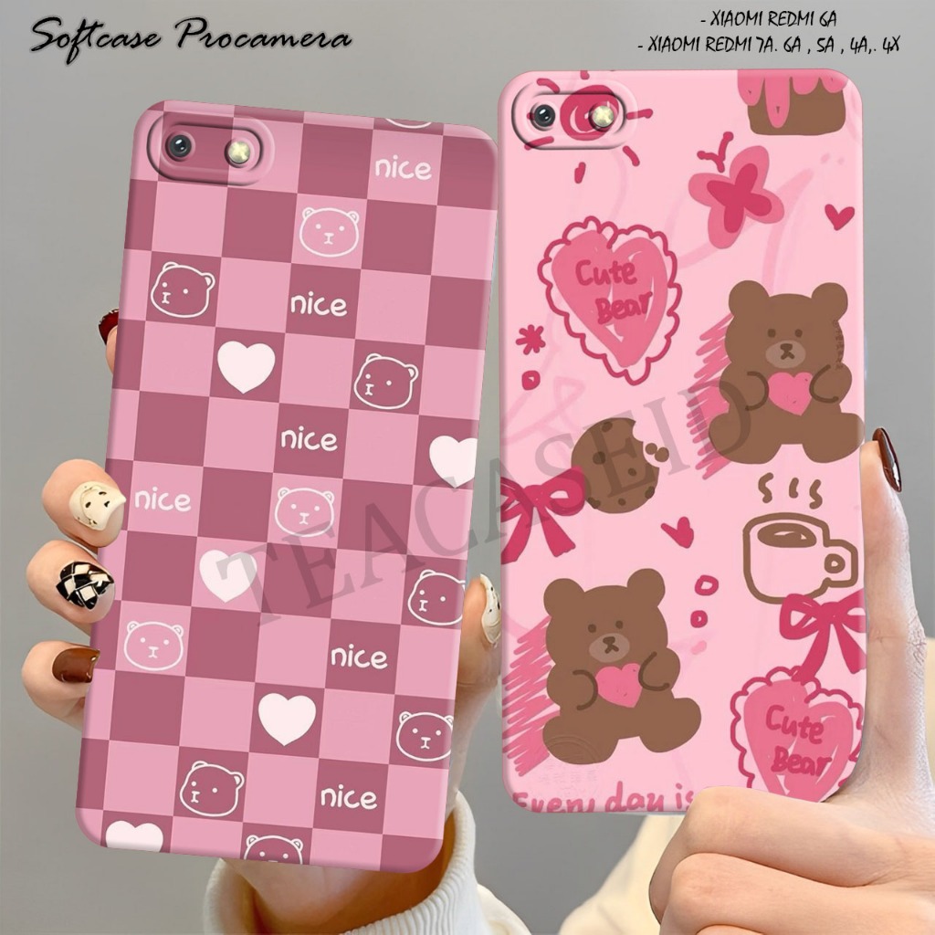 Case Hp Redmi 6A / 5A / 4A / 7A / 4X / 5X / Mi A1 2017 / Redmi Note 5a / Note 5a Prime - Softcase Pr