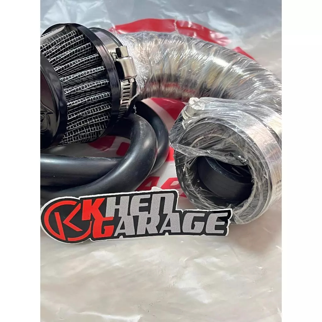 FREE SELANG HAWA OPEN FILTER STAINLIST TITANIUM UNTUK AEROX NEW / OLD, NMAX NEW, VARIO KZR, VARIO 16