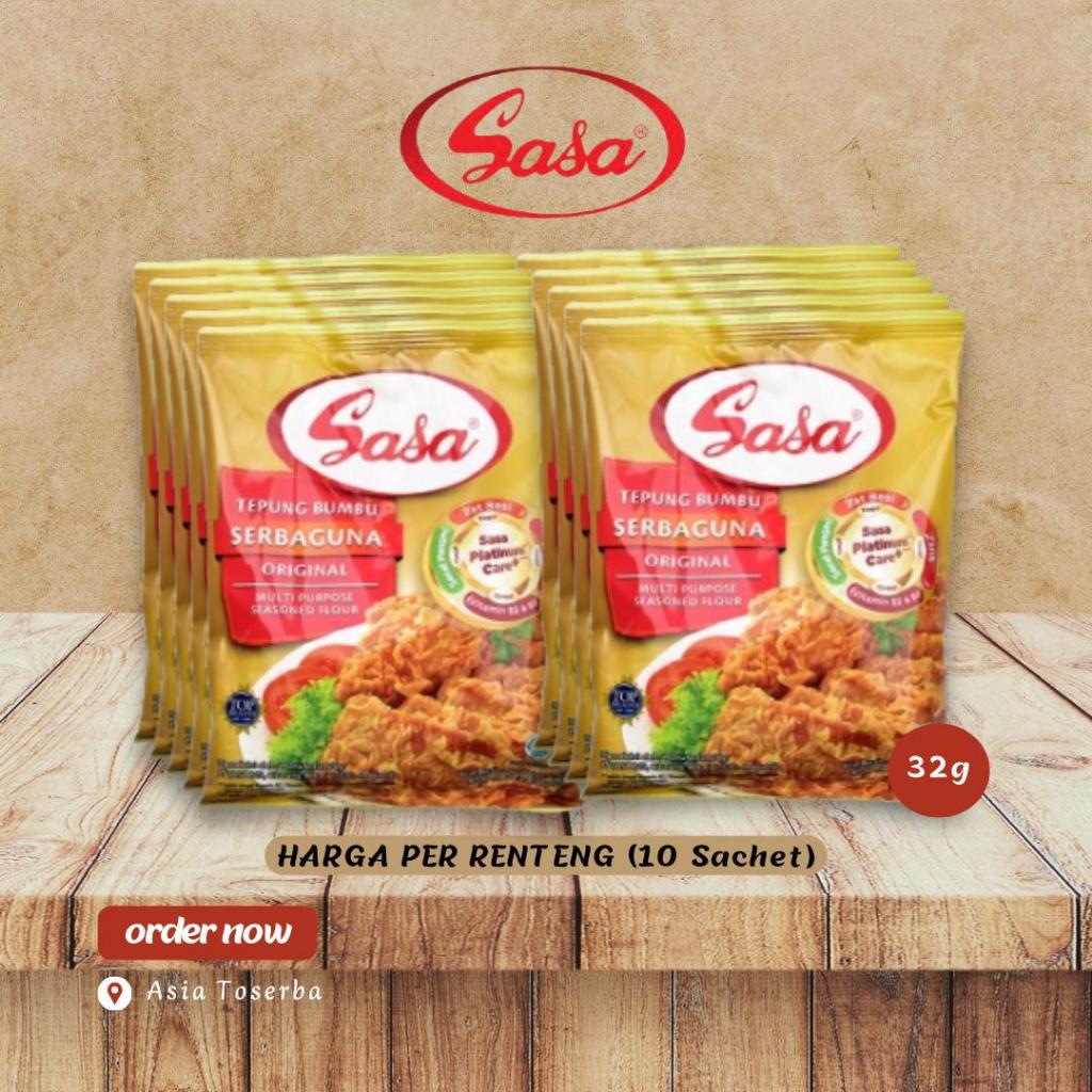 SASA Tepung Bumbu Serbaguna 32g (10 Sachet)/Tepung Serbaguna