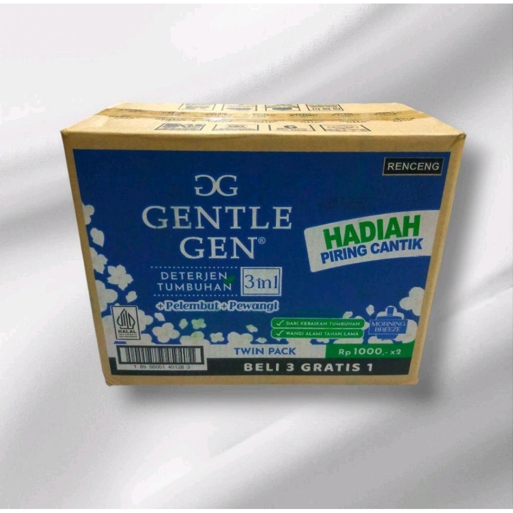 1 Dus Gentle Gen Deterjen Cair Sachet