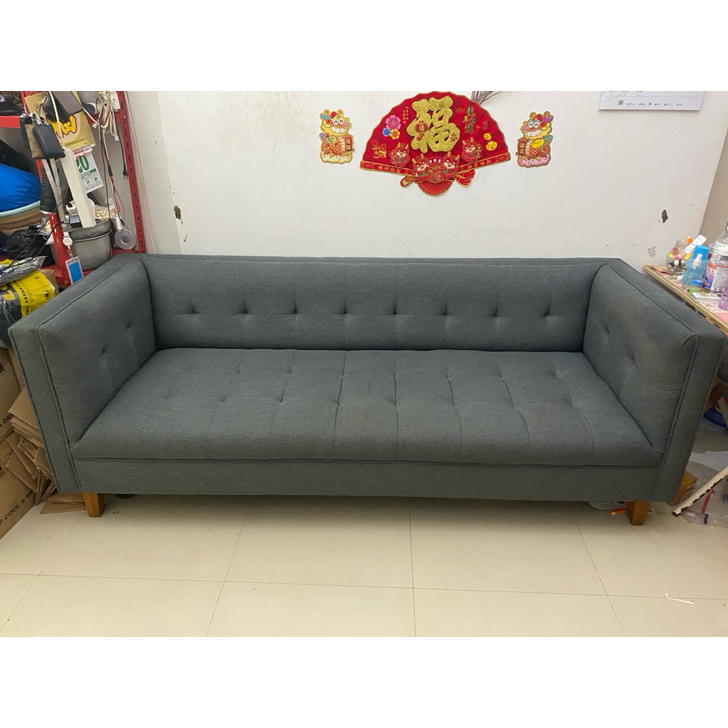 Sofa Kana 3 Seater Modern Minimalist (Bekas Masi Bagus)