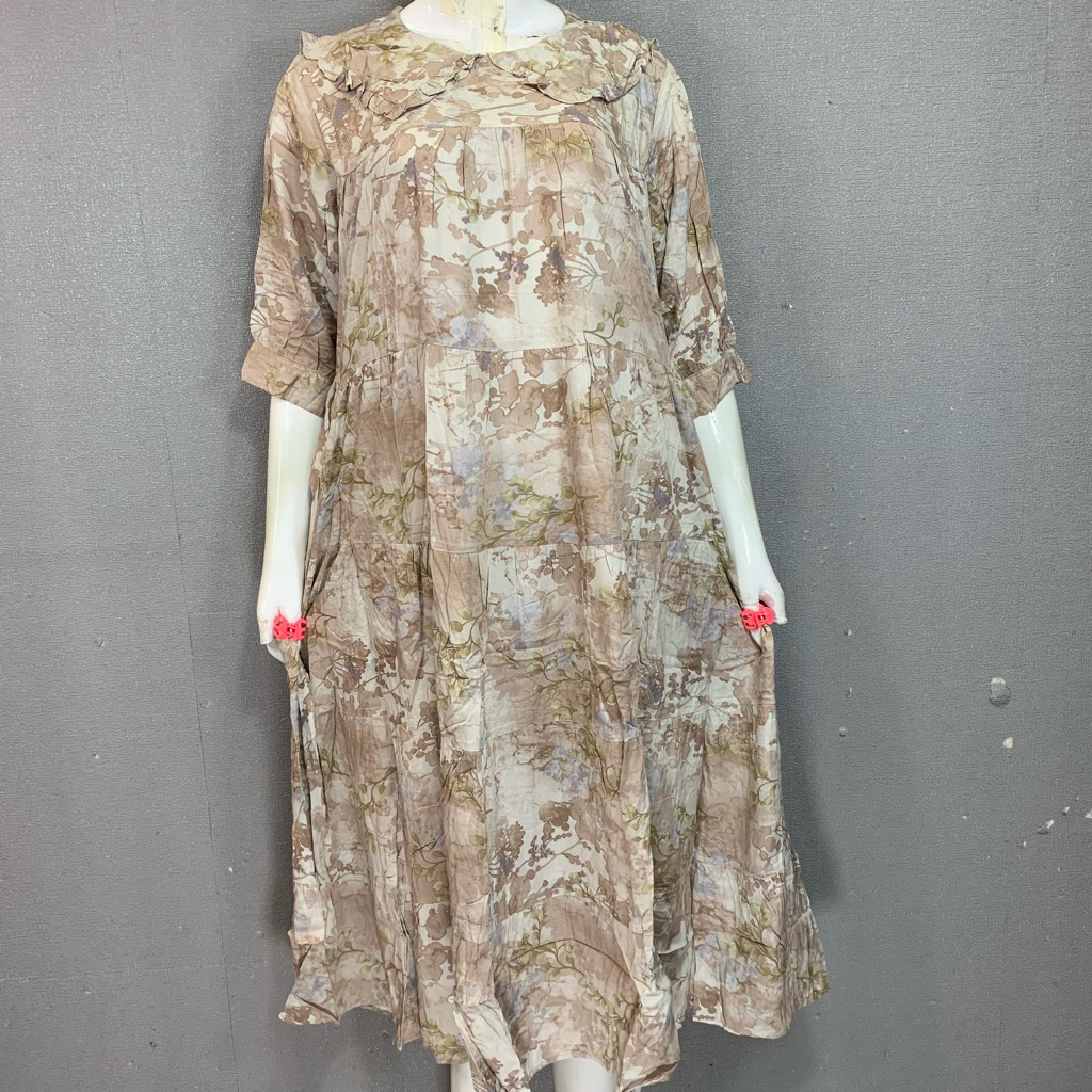 Dress Rempel Sielie Rayon Premium | Daster Rayon Tebal Sielie Premium