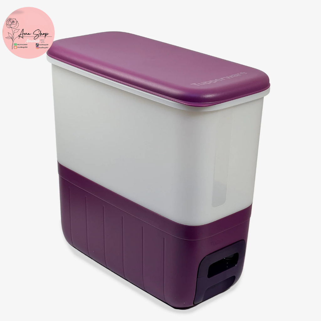 Tupperware Rice Smart 10 KG - Tempat Penyimpanan Beras
