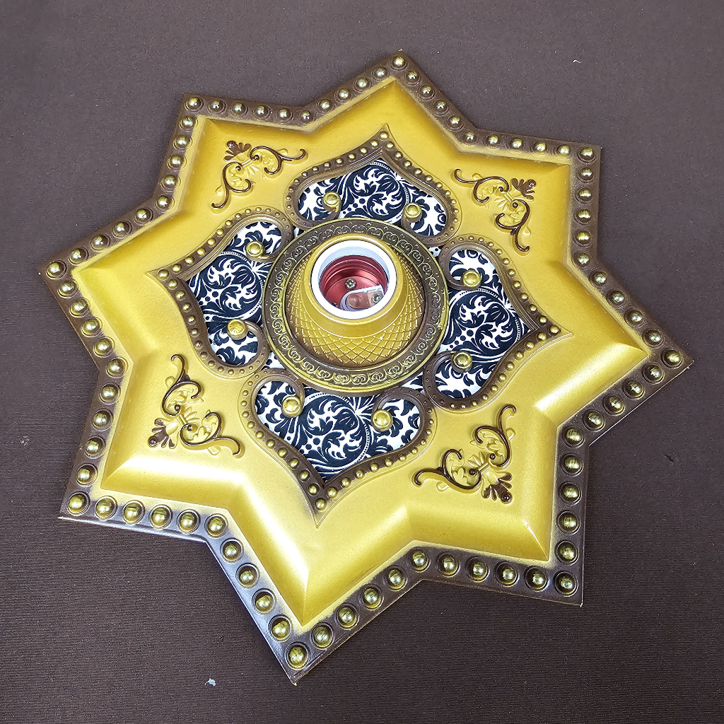 VICON FITTING LAMPU ORNAMEN / ornamen lampu / fitting lampu 30X30