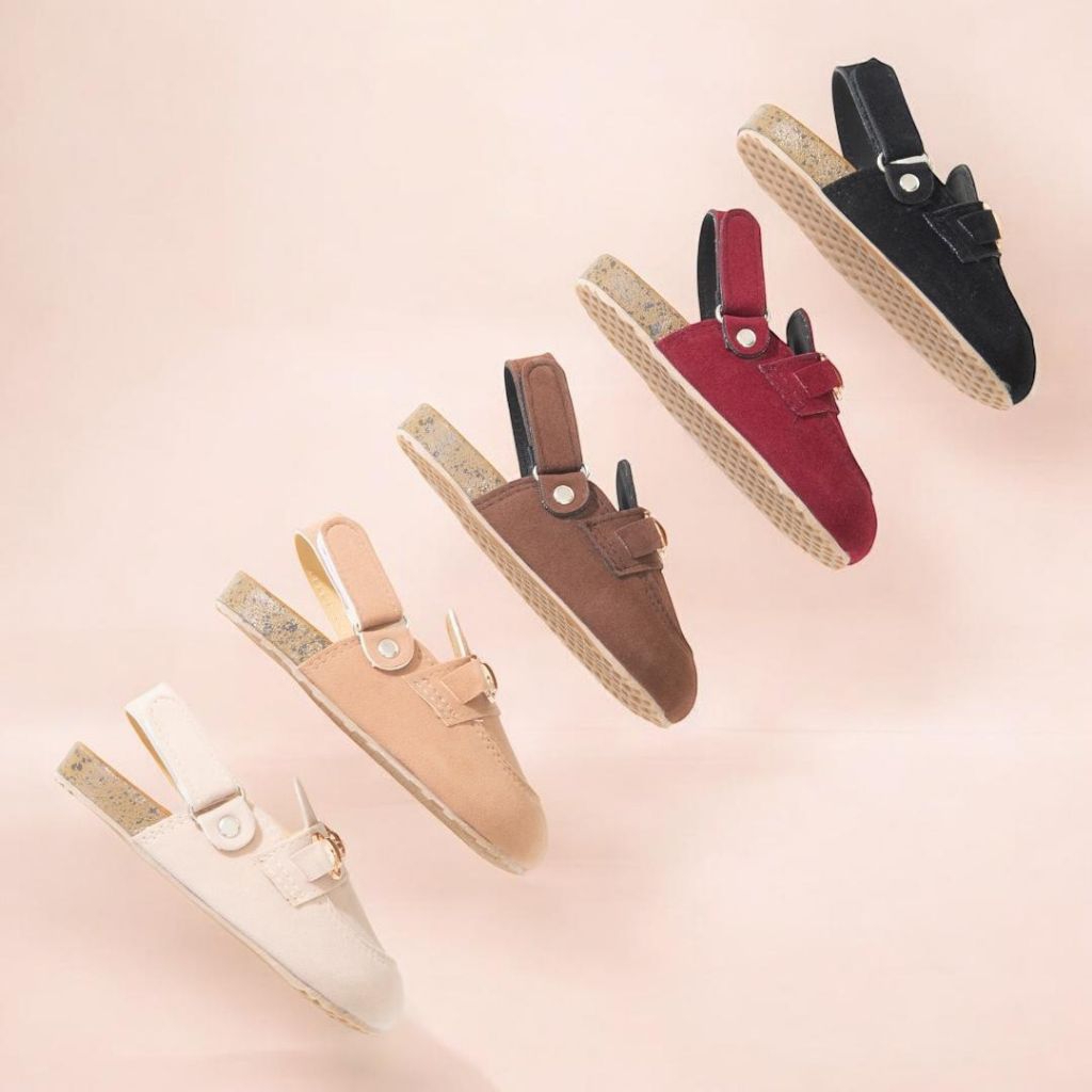 Sepatu Sandal Anak AntiSlip Bustong Clogs Laki Laki Perempuan Usia 1 Sampai 7 Tahun Azalea 01