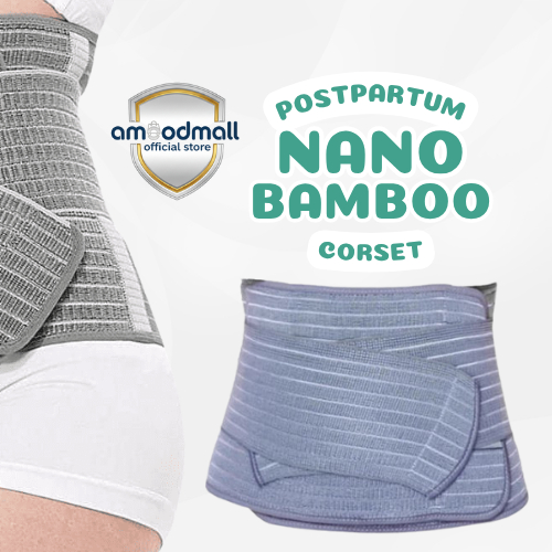 Korset Ibu Melahirkan Jumbo Keraton Nano Bamboo Muat BB 100kg