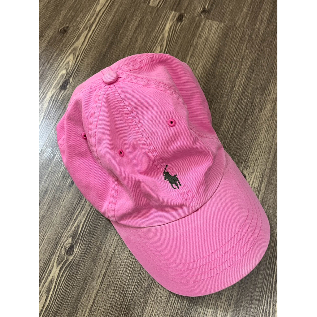 PRELOVED TOPI PINK POLO RALPH LAUREN CEWEK/COWOK