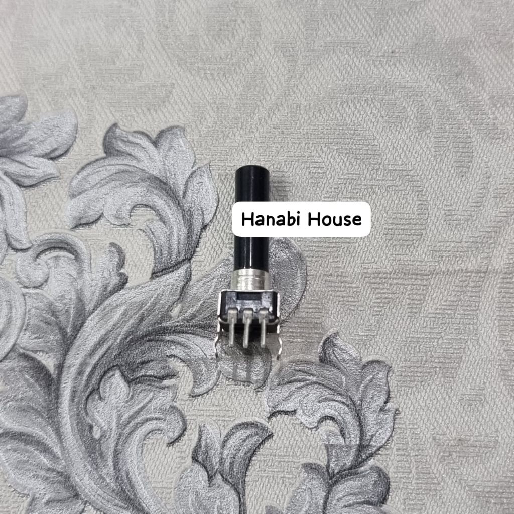 Potensio Mixer 3P Kecil Hitam 3Pin 10k 50k 100k