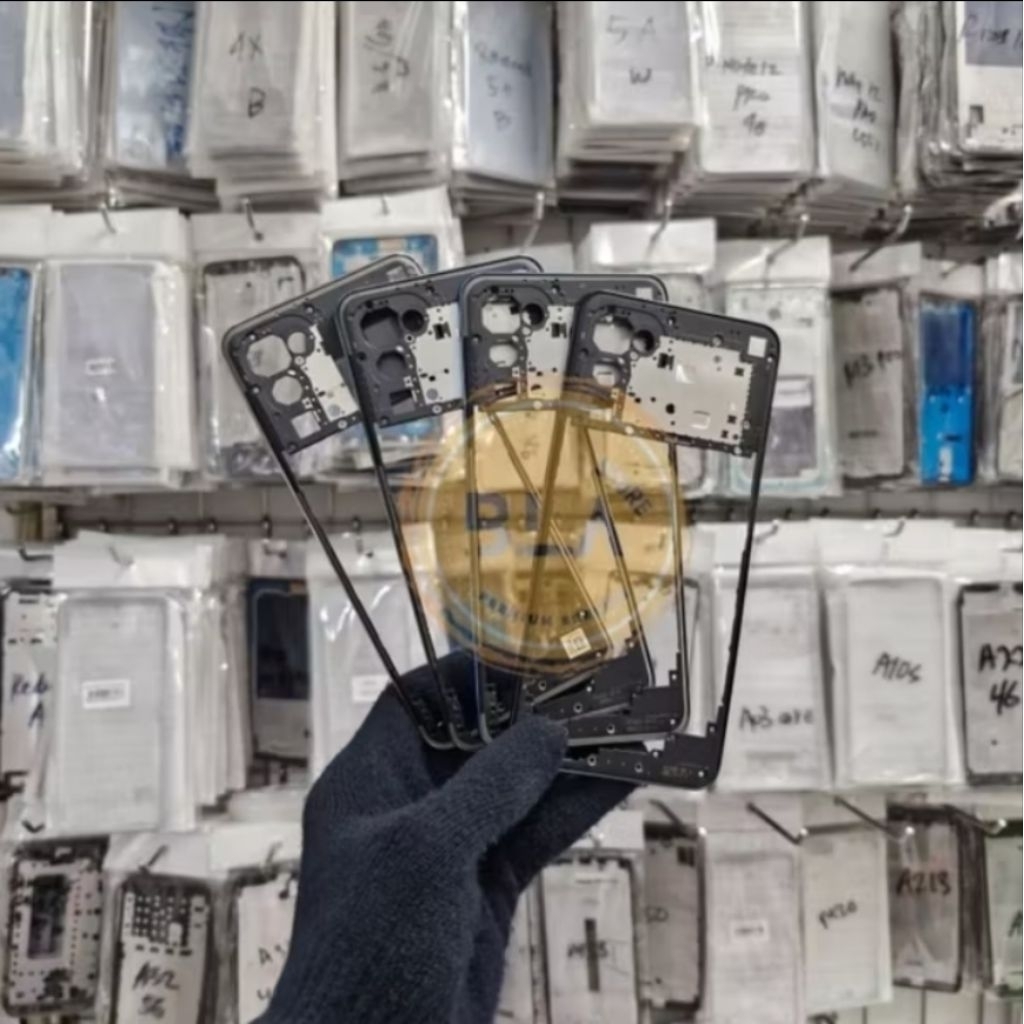 BEZEL TUTUP MESIN TULANG TENGAH BEZEL OPPO RENO 5 5G / REALME GT MASTER