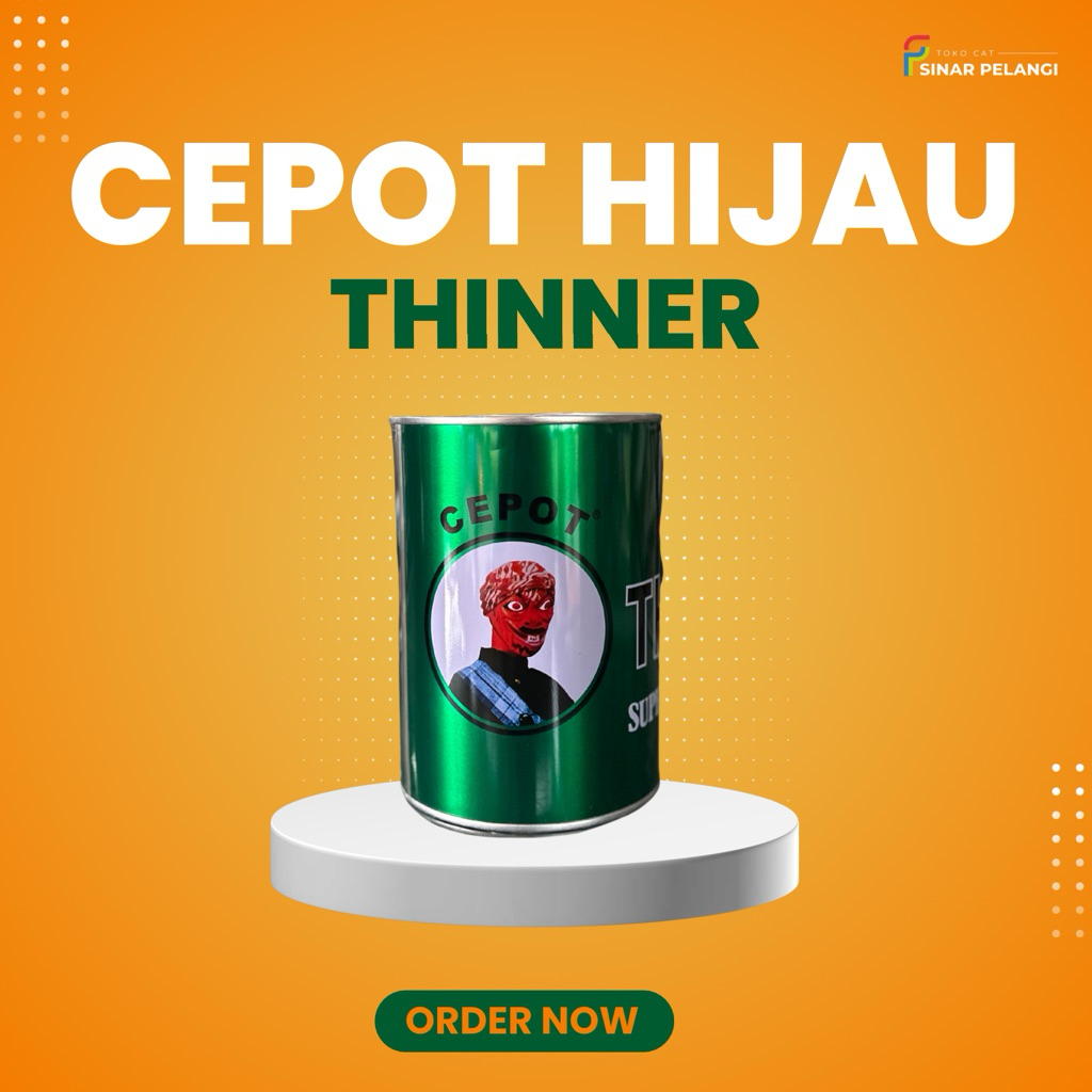 Thinner Cepot Hijau 1 Liter