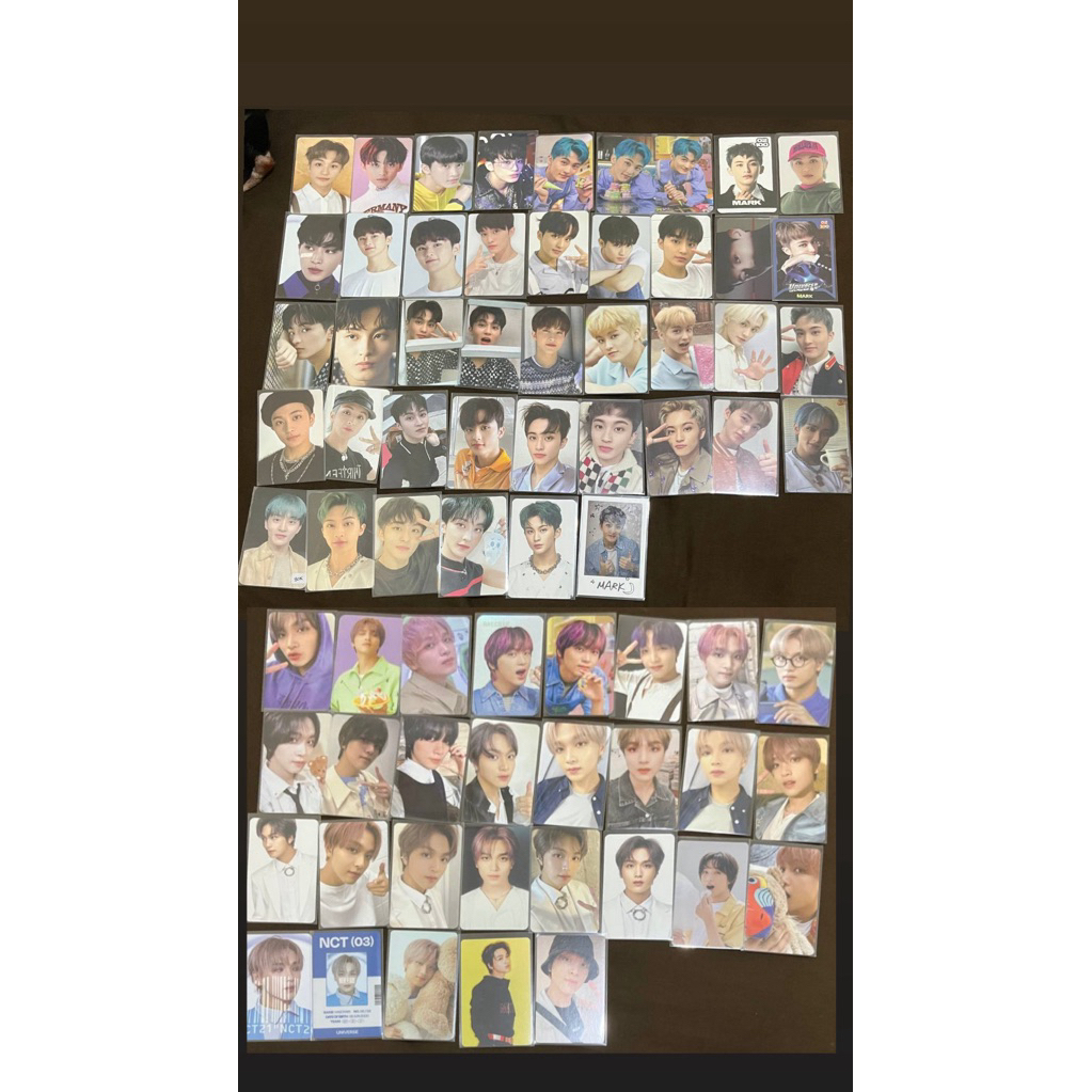 photocard pc official mark haechan nct dream 127 superm