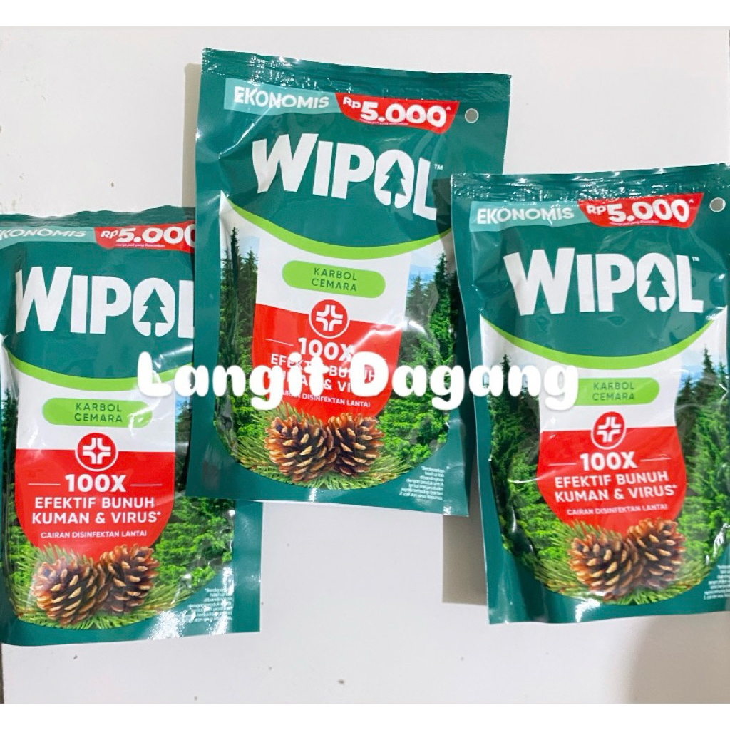 WIPOL KARBOL CEMARA 200 ml | WIPOL 5.000an