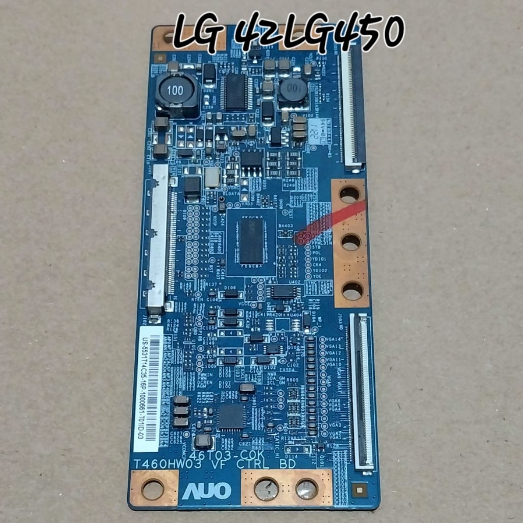 TCON LG 42LK450 ORIGINAL TCONBOARD LOGIGBOARD BOARDLOGIG