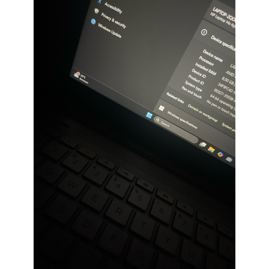 (SECOND/BEKAS) HP Laptop 14s-fq1xxx | LAPTOP-2QOQ2FK3