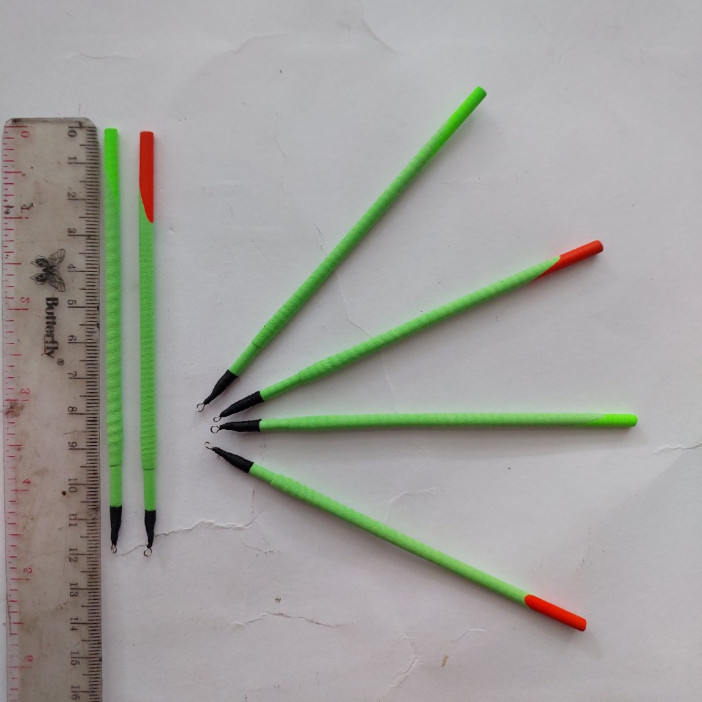 ( Isi 6 Pcs ) Pelampung Kumbul Spon Press Banyak Dicari Super Sensitif Panjang 12 CM Cocok Untuk Man