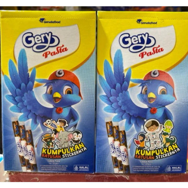 GERY PASTA COKLAT 1000 BOX (ISI 20) / GERY PASTA - Coklat Pasta _Coklat Gery