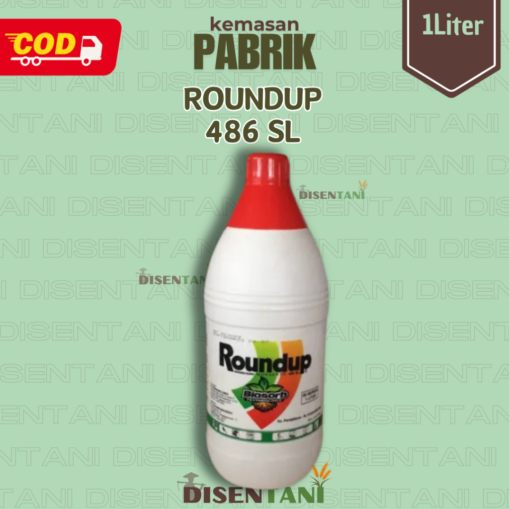 Roundup Herbisida Sistemik Glifosat Ampuh Membunuh Rumput dan Gulma Hingga Ke Akar dan Tumbuh Lagi L